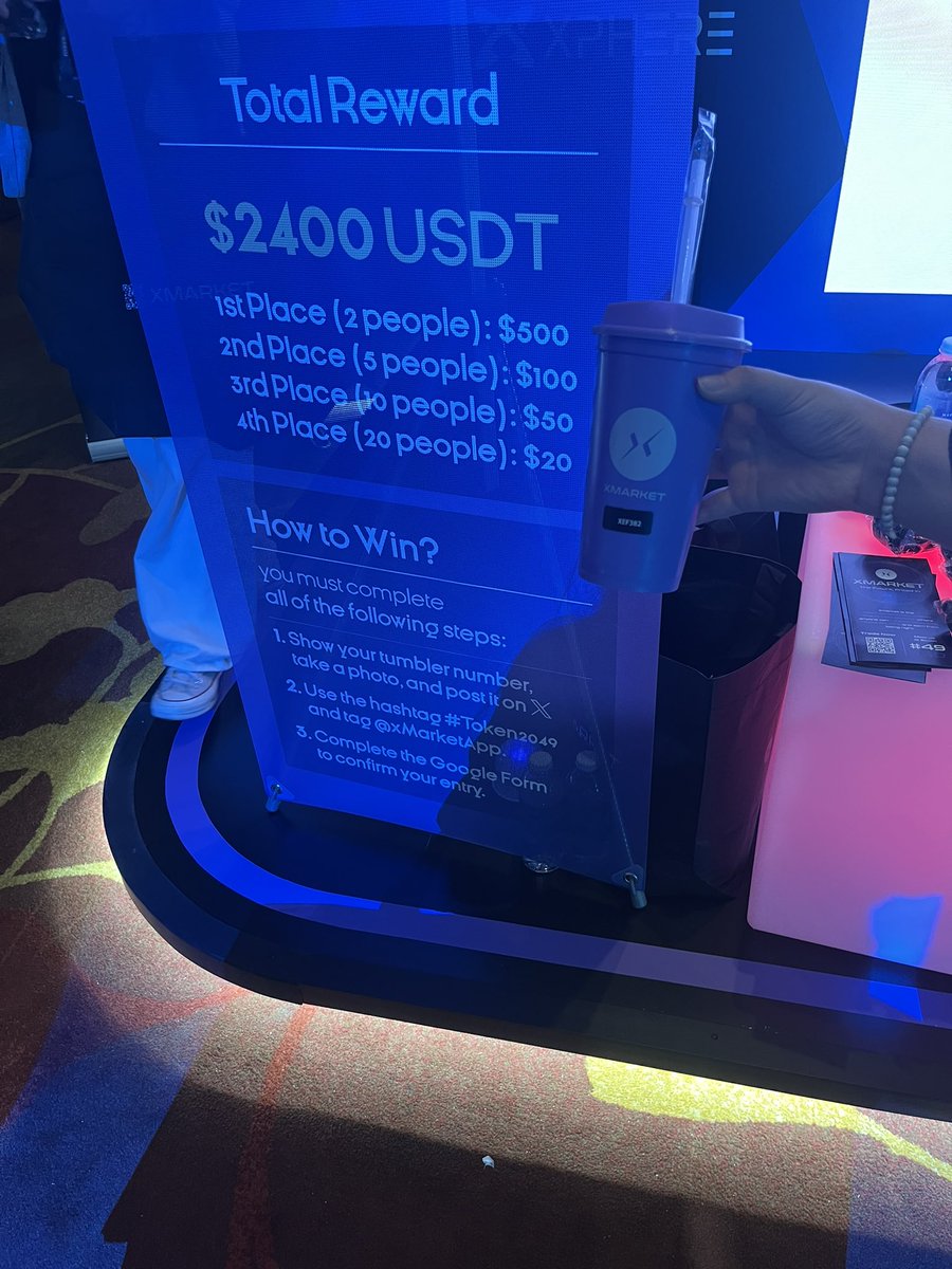 NehabulousMind's tweet photo. #Token2049 @Xmarketapp here i am guys 👍🏼 https://t.co/ancjiYdkd8