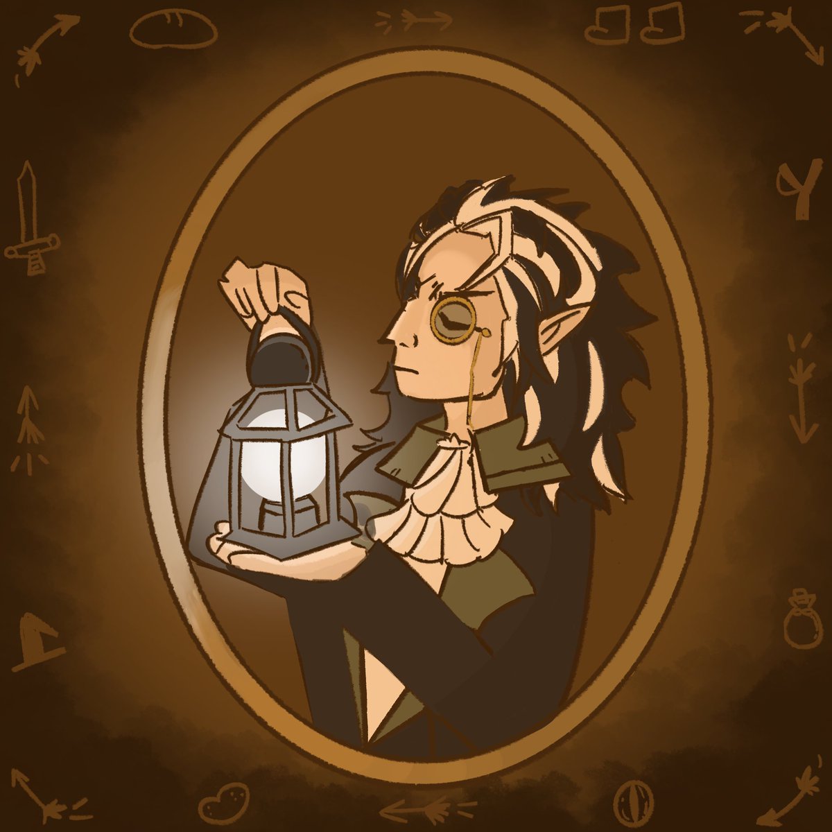 Day 1 - The Lantern

#CrimzonMuze #VCraftEnchanted