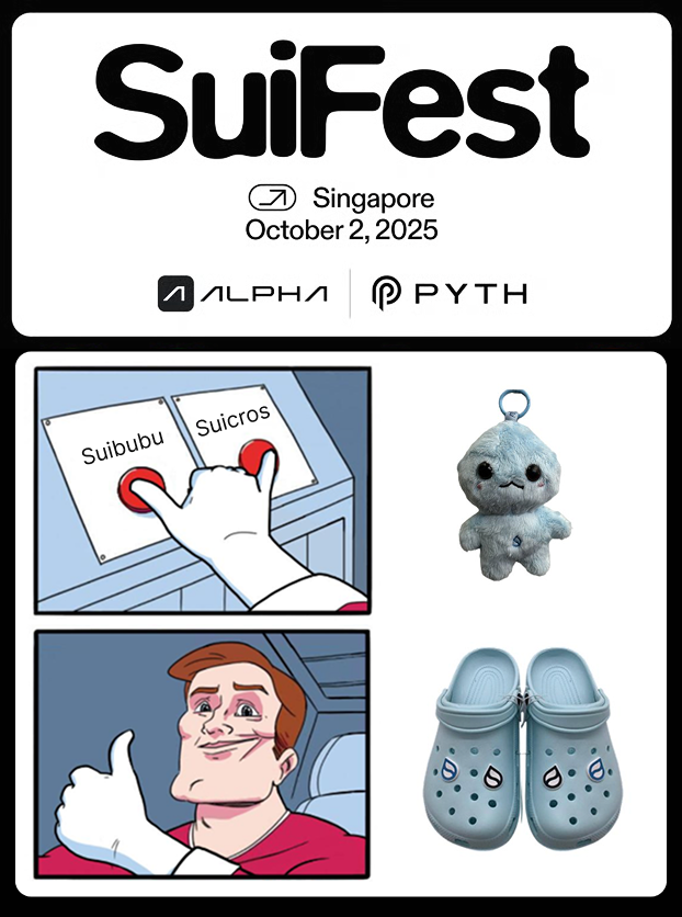SuiNetwork_VN's tweet photo. Anh em SuiFam đã sẵn sàng cho không khí SuiFest Singapore chưa? 💙

🎁 Nhân dịp này, sẽ có một minigame cực chất với quà tặng siêu giới hạn dành riêng cho cộng đồng Sui Việt Nam 👇

📌 Cách tham gia:
1️⃣ Like bài viết này
2️⃣ Quote Tweet và chia sẻ về điều bạn ấn tượng nhất trong hệ sinh thái Sui
3️⃣ Tag 2 người bạn + món quà bạn muốn nhận (Suibubu hoặc Suicros)

⏰ Thời gian: 01/10 - 03/10
🎁 Giải thưởng:
→ 01 Suibubu cực đáng yêu
→ 01 đôi Suicros siêu chất

👉 Sẽ có 2 người may mắn được chọn ngẫu nhiên để nhận quà!
Ai sẽ là chủ nhân của những item xịn sò này nào? Nhanh tay tham gia thôi anh em ơi 😎

👉 Đăng kí tham gia SuiFest ngay tại đây: https://t.co/jwWYqPvECP
