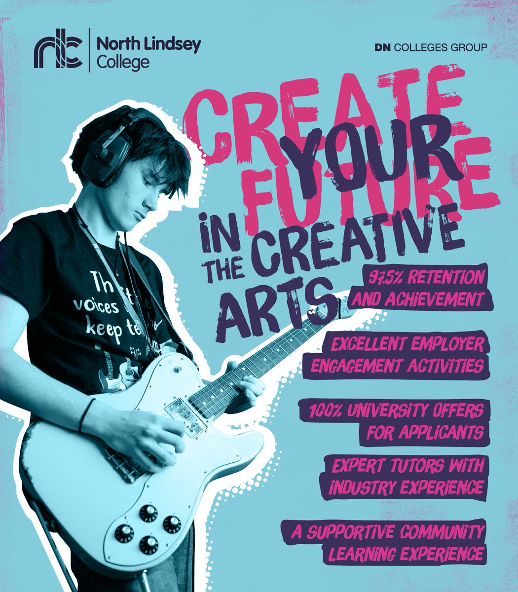 100% of our 2024–25 Music students who applied to university received an offer! They have progressed to places like WaterBear, BIMM, and The University of York to continue their studies in this exciting industry. 👏🏻 

orlo.uk/Zs0A9