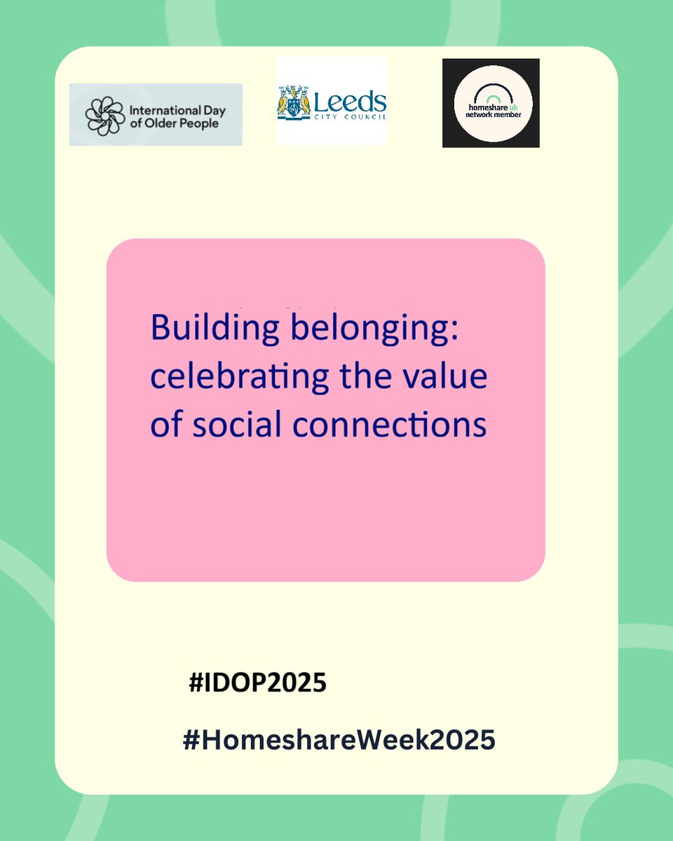 Leeds Homeshare tweet media