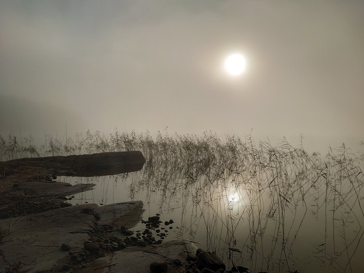 Suomalaisia järvimaisemia värikuvina. Saimaa, Luonteri.