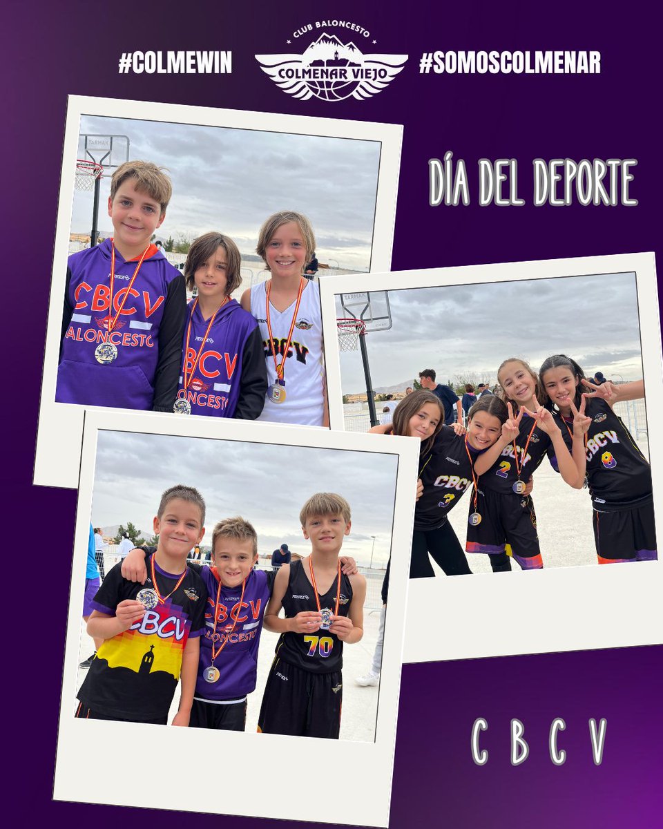 CBCOLMENAR's tweet photo. ✨ Día del Deporte en Colmenar Viejo ✨

Nuestros chicos y chicas disfrutaron del 3x3 en la Plaza de Toros 🏀.

Deporte, diversión y cantera: el futuro del CBCV 💜🧡.

🔥 #ColmeWin #SomosColmenar ◾ #FuerzaNegra https://t.co/YJVw6j0p2P