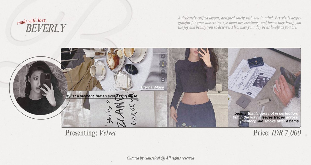 Please help repost, thank you! 💖

Aku punya 6 ready stock Ningning dengan foto terbarunya dari katalog layout Velvet &amp; Moonbeams! Kindly dm me to take her home. #zonauang #zonaba