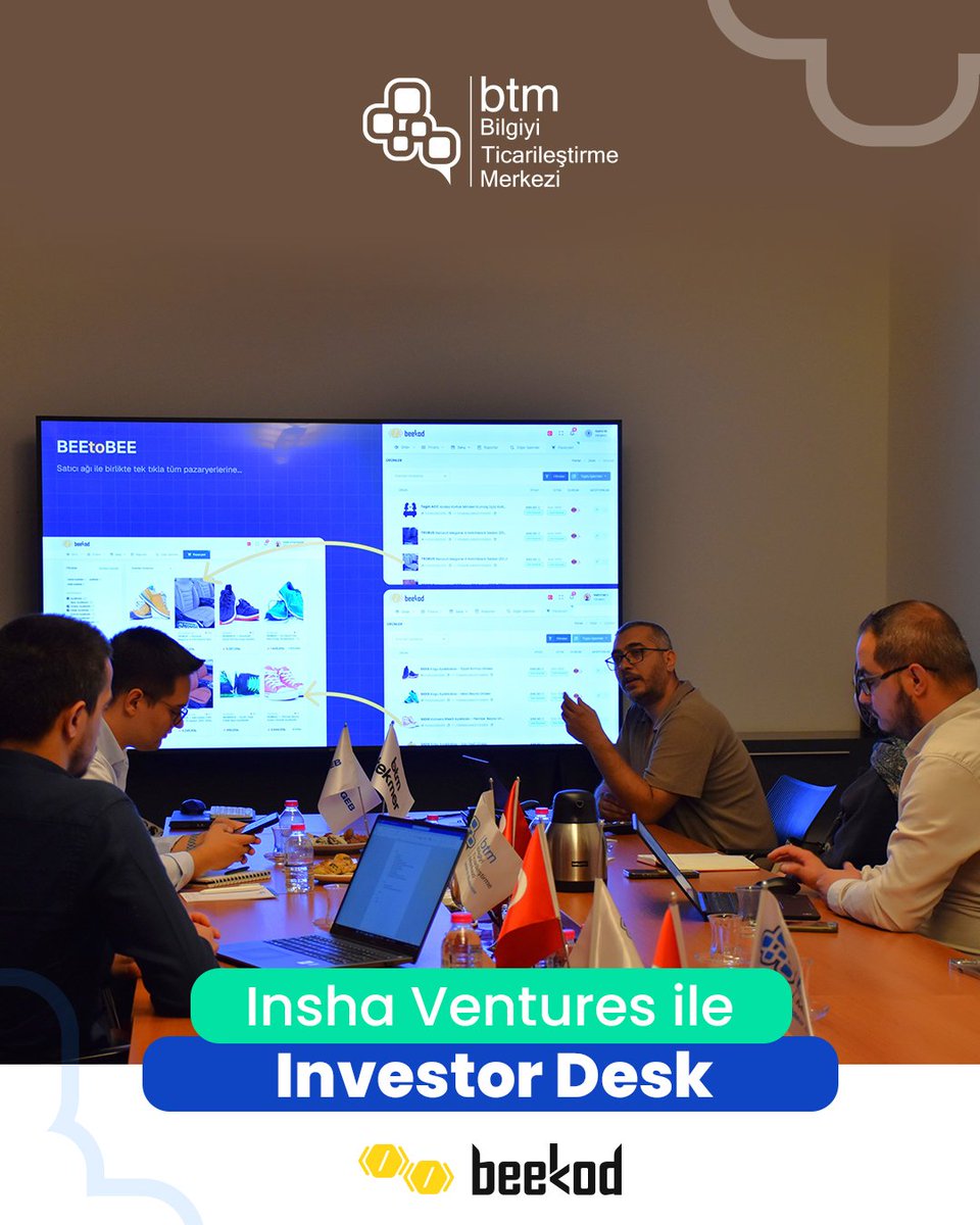 btmistanbul's tweet image. Girişimcilerimizi yatırımcılarla bir araya getirdiğimiz Investor Desk’in bu seferki konuğu Insha Ventures oldu. Etkinlikte girişimcilerimiz, yatırımcılara sunum yaparak doğrudan geri bildirim alma fırsatı yakaladı.

#btmistanbul #ideatobusiness #WeScaleStartups