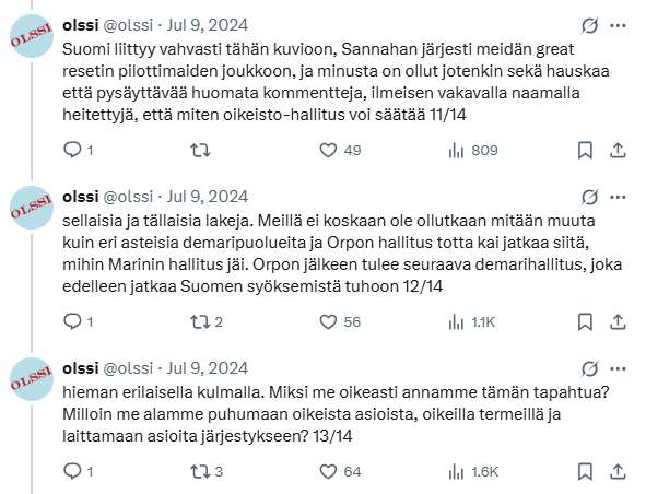 olssi's tweet photo. @HuuhtanenPanu Ei aivan vielä mutta siitä on kovaa vauhtia tulossa sellainen. Lindtmanin hallitus tulee viimeistelemään kehityksen. https://t.co/osYdmAgNa9