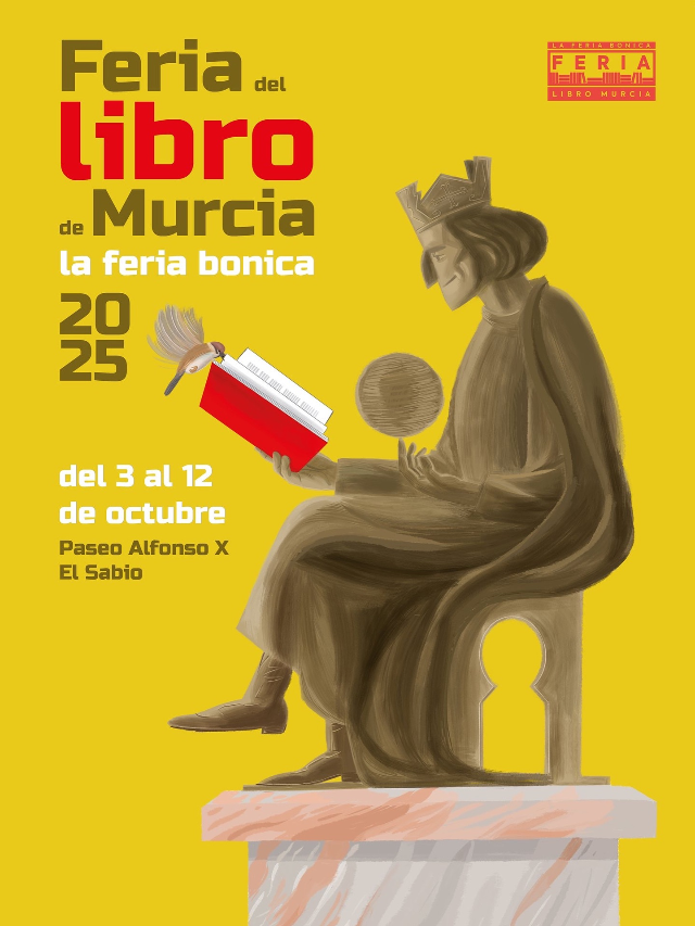 La #FeriadelLibro 2025 llega a Murcia del 3 al 12 de octubre en el Paseo de Alfonso X El Sabio

Con más de 100 actividades y 78 casetas, incluyendo presentaciones, talleres, recitales y mesas redondas

📌eventos.murcia.es/140317/detail/…
#murcia #sectorEditorial #mundoEditorial #editorial