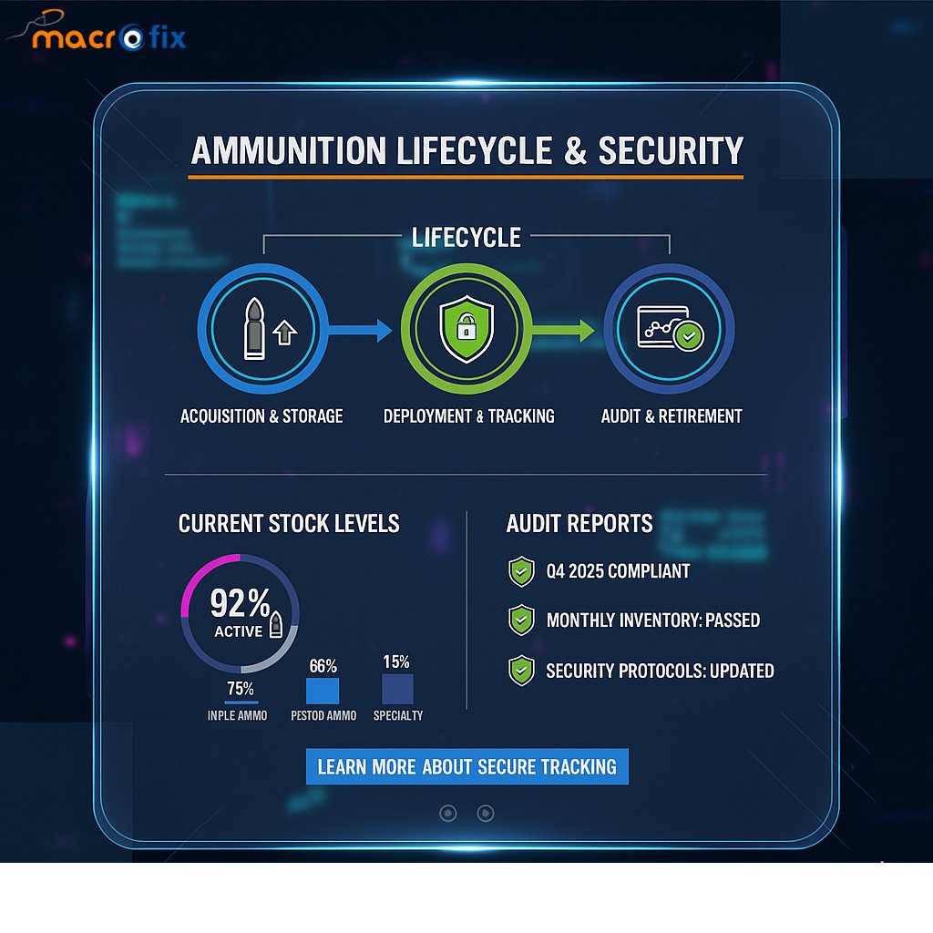 macrofix's tweet image. 📦 Smart ammunition management is here!
Track, audit & secure ammo with Odoo. Reliable, real-time, and fully compliant.
👉 macrofix.com/odoo-software/…
#AmmunitionManagementSystem #DefenseTech #ERP