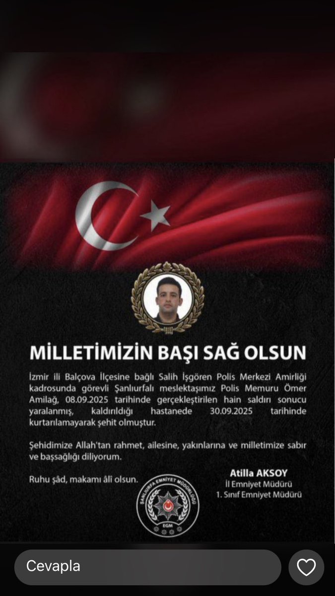 Mekanın cennet şehadetin kutlu olsun.