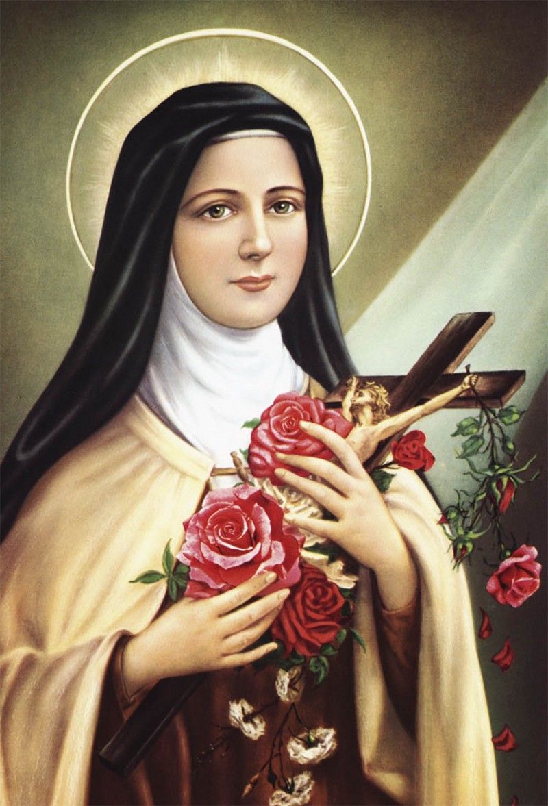 Catholic_Mind's tweet image. Today is the feast of St. Thérèse of Lisieux!

October 1st.

Famous for her autobiography, Story of a Soul, St. Therese of Lisieux was a 19th century French saint and a Doctor of the Church.

She became a Carmelite nun in 1887 at the age of fifteen, though her life was cut short…