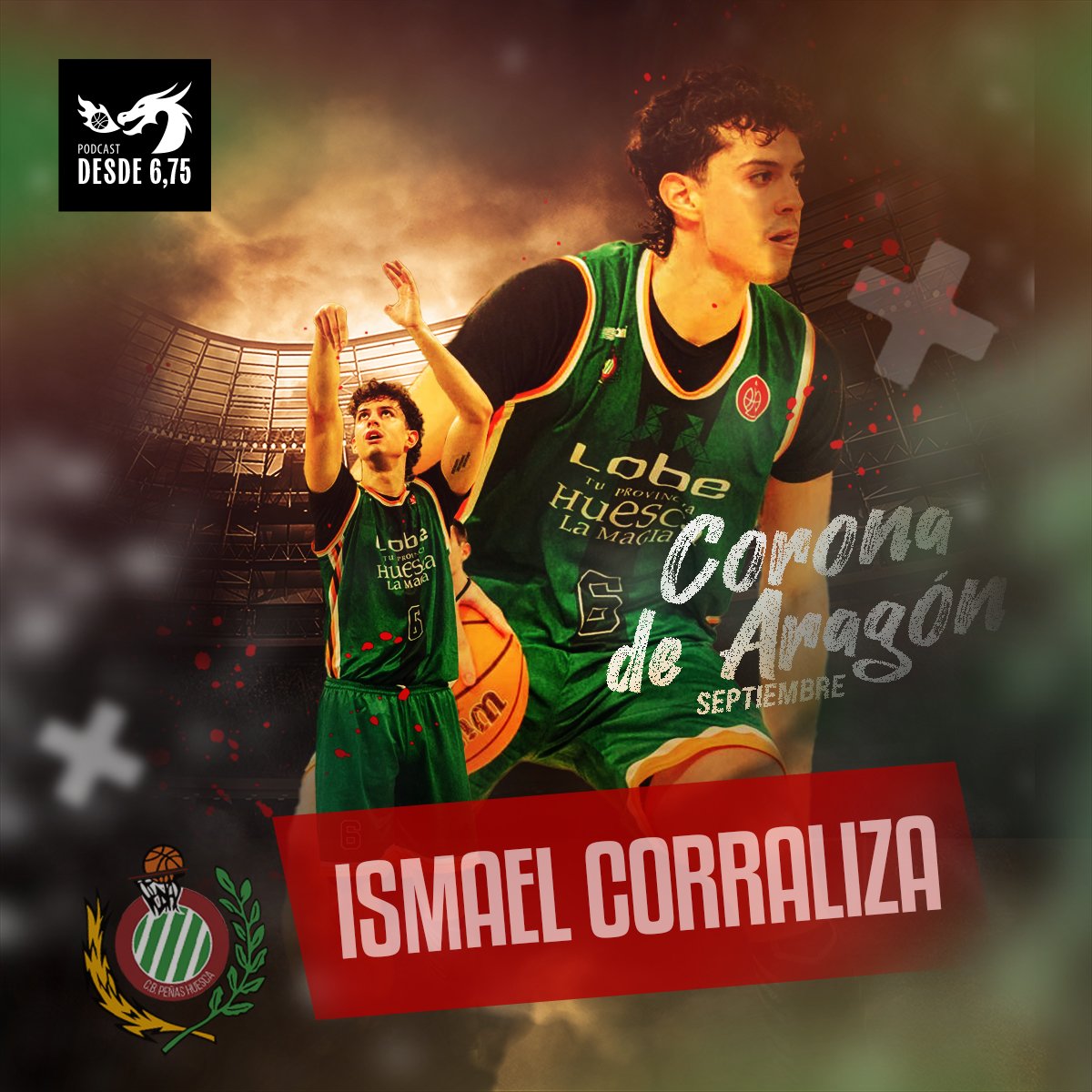 👑 Septiembre ya tiene dueños en #LaCoronaDeAragón:
🔴 <a href="/HelenaPueyo/">Helena Pueyo Melchor</a>  – <a href="/casademontBZ/">Casademont Zaragoza</a> 
🦁 <a href="/edugatell/">Edu Gatell</a>  – <a href="/cbzaragoza/">Club Baloncesto Zaragoza</a> 
💚 <a href="/ismacorraliza/">Isma Corraliza</a>  – <a href="/CBPHuesca/">C.B. Peñas Huesca</a> 
Vuestros votos han hablado y prometemos hacerles llegar su corona 🏀✨
#Desde675 #BasketAragon