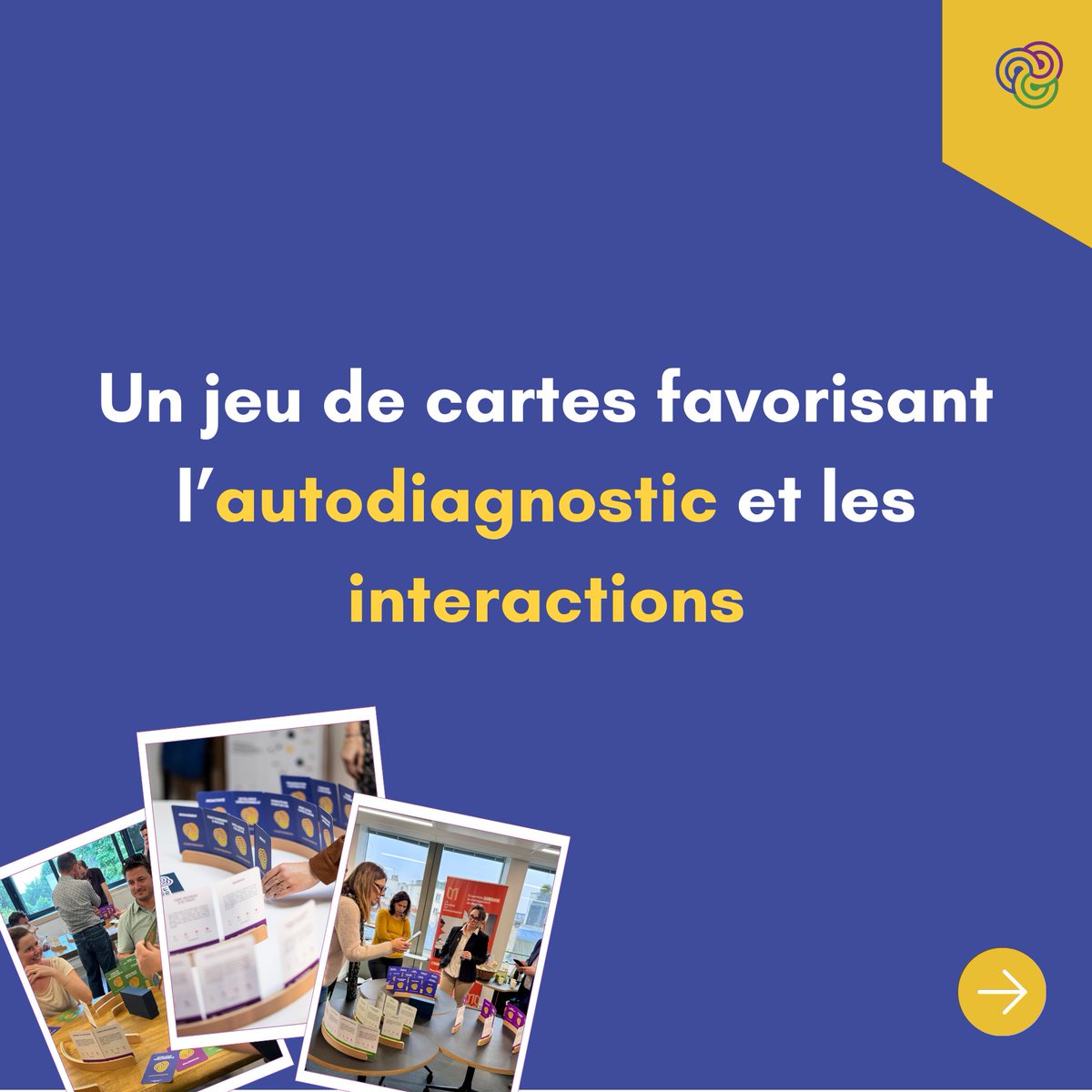 FDLConnaissance's tweet photo. Que vous réserve la Fresque de la connaissance ?
🤝 Ludique, collaboratif et instructif, cet atelier de 3 heures autour de la gestion de l'information et des connaissances s'adresse aux organisations de toutes tailles et de tous secteurs. https://t.co/Z0mcErSMpz