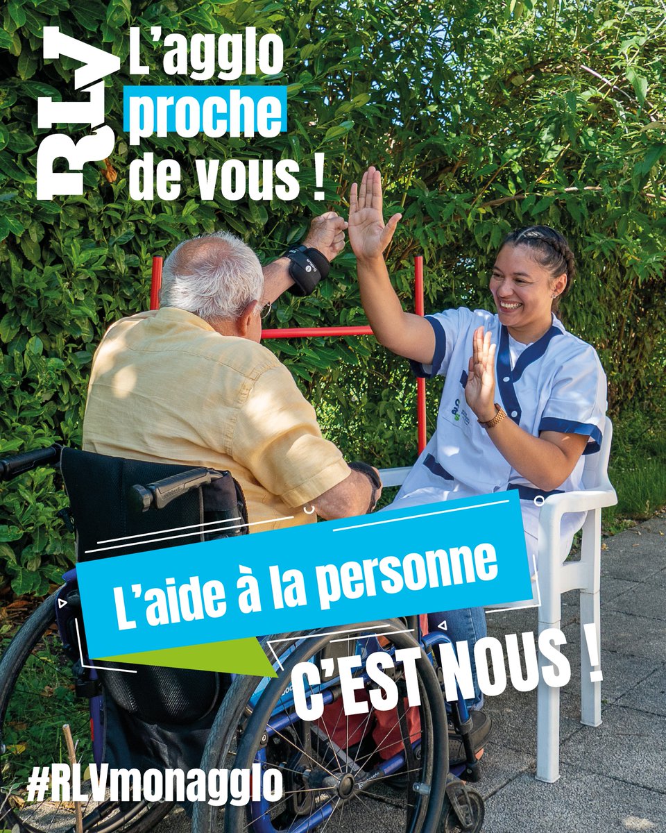 #RLVmonagglo |👩‍⚕️💗L'aide à la personne, c'est nous !
Avec le Centre Intercommunal d'Action Sociale, nous accompagnons au quotidien les habitants les plus fragiles grâce à des services de proximité adaptés, pour renforcer la solidarité et le bien-vivre ensemble🤝