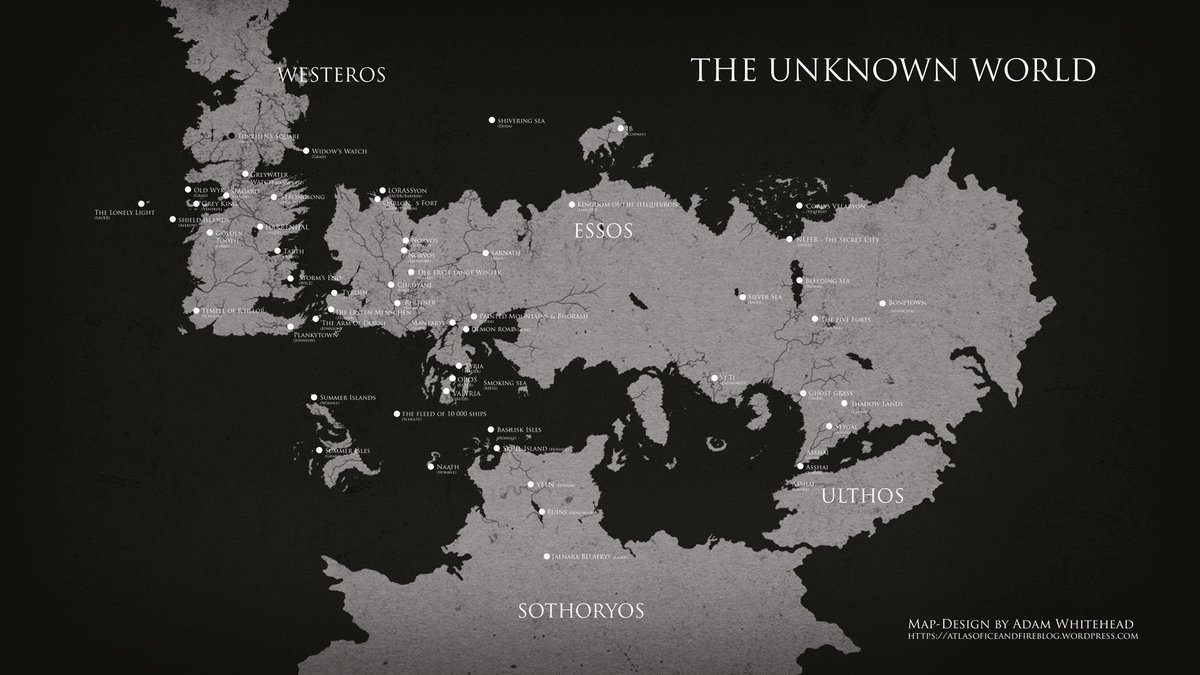 Thrones_Facts's tweet photo. Map of the #GameOfThrones world 

🎨 Unseen Westeros https://t.co/sRQlJibuTi