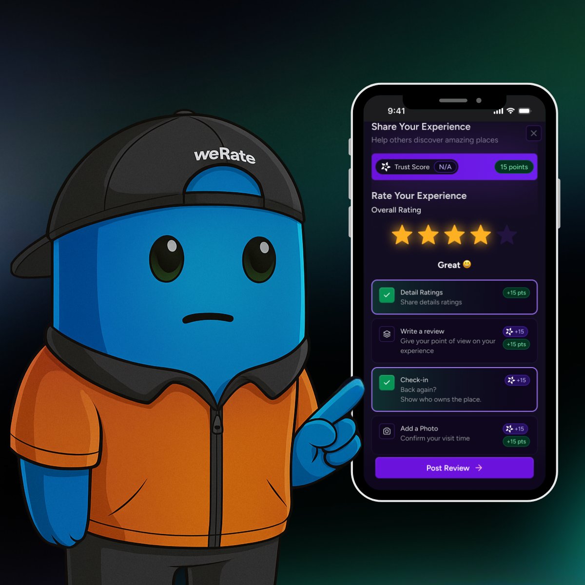 GM

Start your day with a review. (and share pls)