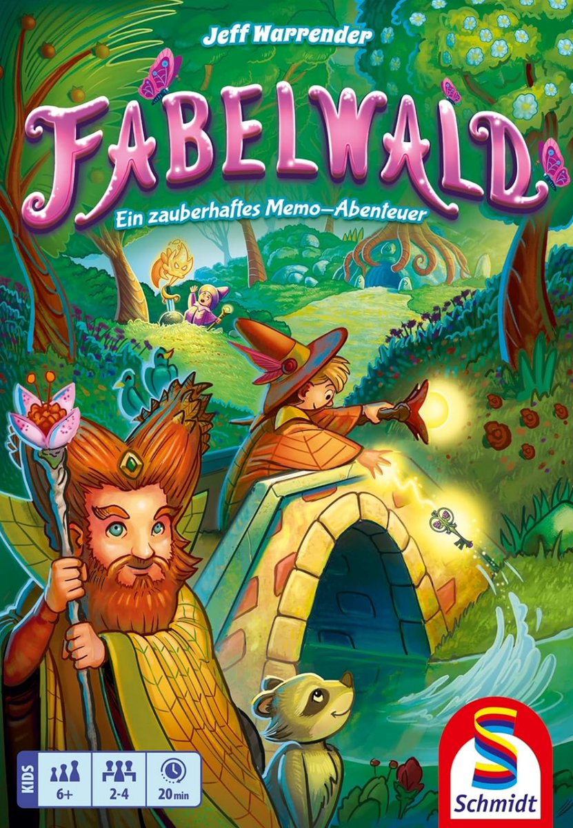 #Werbung "Fabelwald" ist ein Spiel für den Nachwuchs - ein Merkspiel mit einem Push-your-Luck-Element! Testbericht: spielkultisten.de/rezensionen/f/…