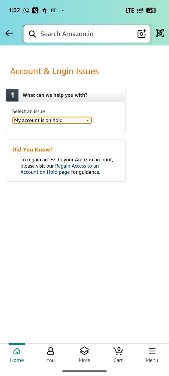 Apoorva__S's tweet photo. @AmazonHelp Attaching step by step screenshots. Please tell me where the skip sign in option is, because I could not find it. https://t.co/zYiJelBhpB