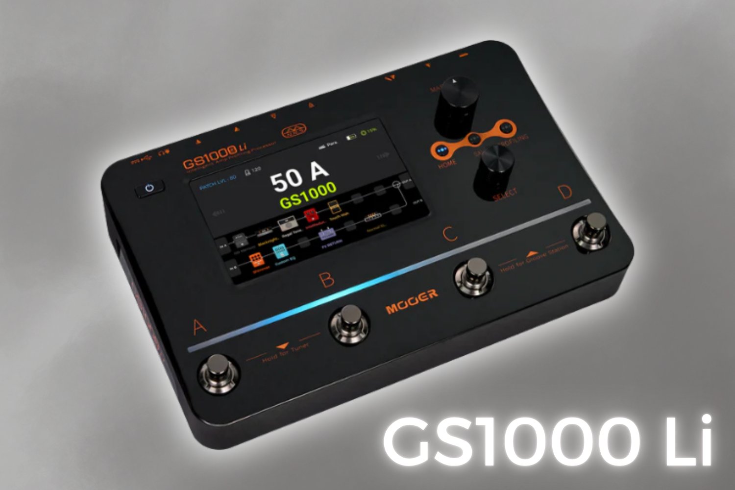 MOOER GS1000 マルチエフェクター 10/9(木)16:00までGWF4付属】Mooer GS1000