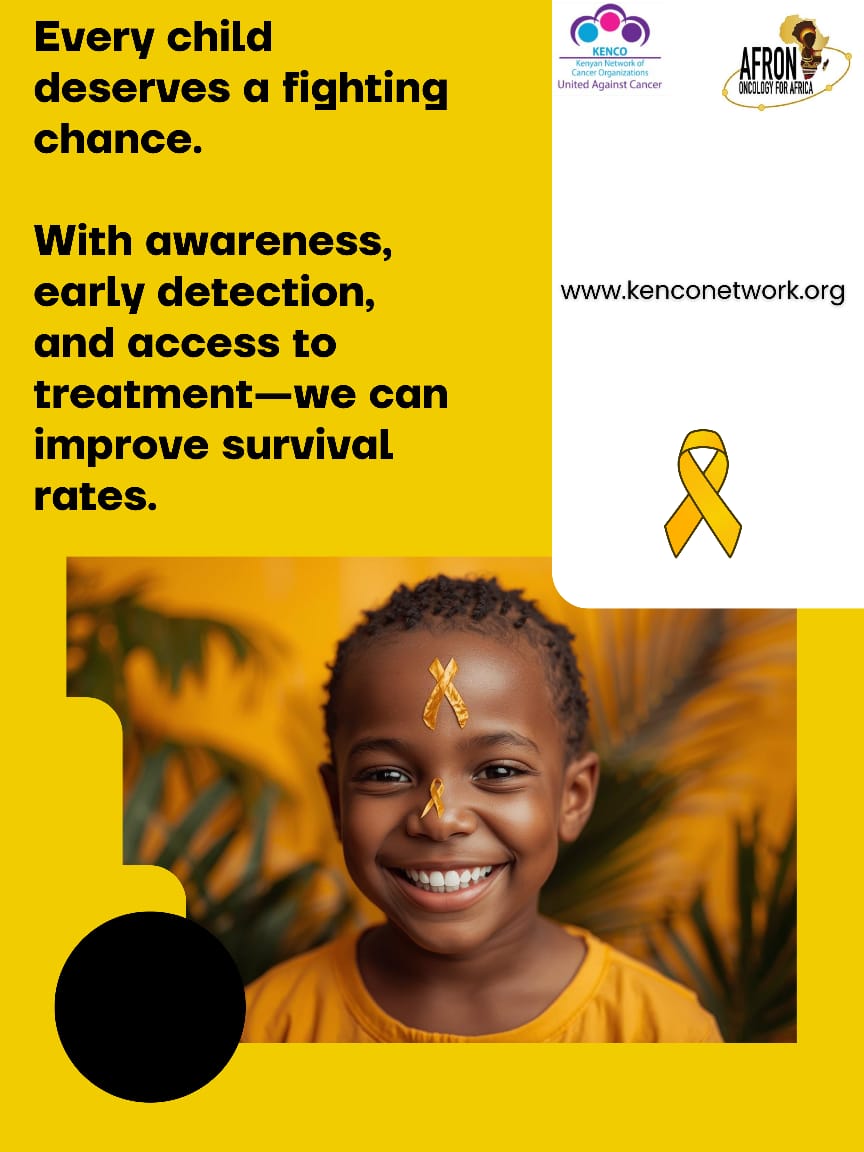 kenconetwork's tweet photo. #ChildHoodCancerAwarenessKE #GoGold #unitedgainstcancer #AFRON https://t.co/vWDCWXz1nq
