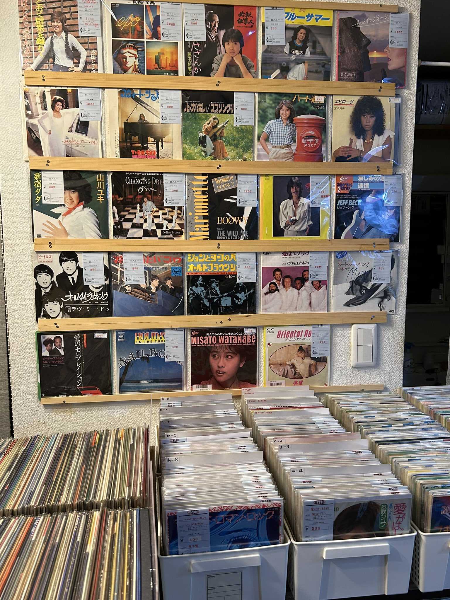 レコード100枚 Sea record日立 on X: 