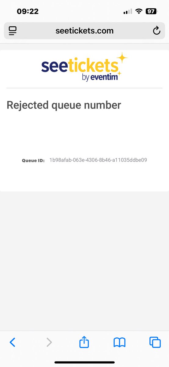 Sat on <a href="/tameimpala/">Tame Impala</a> queue for ages only to this - great 🤦🏼‍♀️