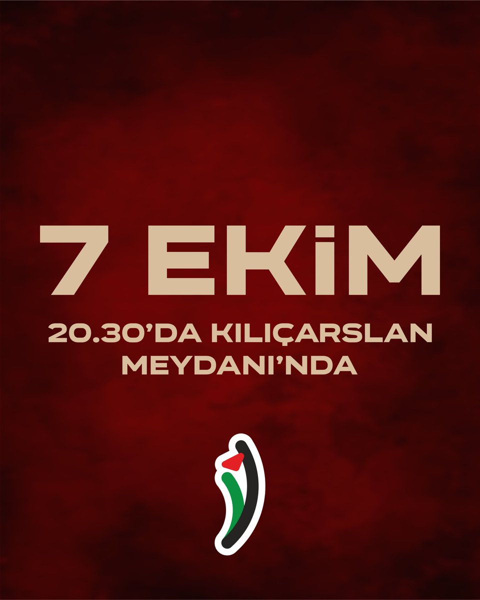 u_ibrahim_altay's tweet photo. 7 Ekim 20:30’da Kılıçarslan Meydanı’nda buluşuyoruz. https://t.co/kx4z0MlT1R