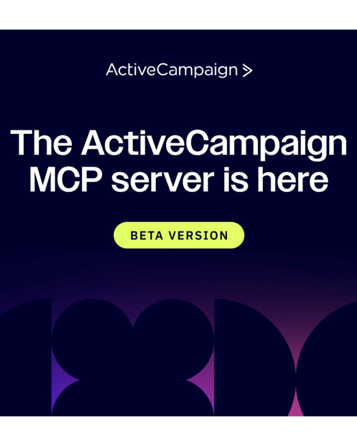 apps_aware's tweet image. 🧠 The Future of Campaign Management Is Here!

🌐 go.appsaware.com/activecampaign

#ActiveCampaign #MCPServer #BetaLaunch2025 #MarketingAutomation #SmartSegmentation #AllInOneCRM #NextGenAutomation #PerformanceMarketingTools