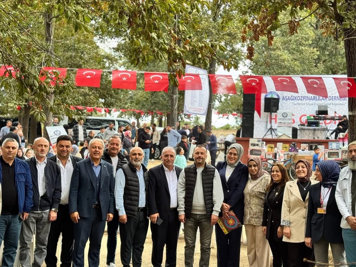 KORDEF1's tweet photo. Kurucu Derneklerimizen Aşağıkozpınarlılar Derneğinin bu yıl 16.sını düzenlediği piknik programına katılım sağladık.

Güzel organizasyon için Dernek Başkanımız Sn. Erdal TERE ve değerli Yönetimi ile ev sahipliği için Aşağıkozpınar’lı hemşerilerimize çok teşekkür ederiz. https://t.co/sTk3N7FNhB