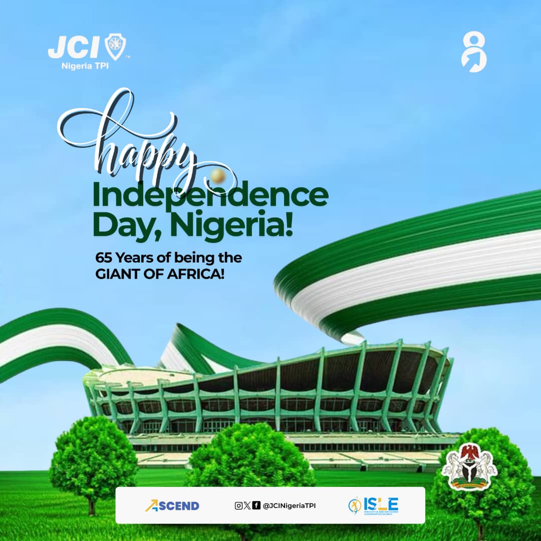 🌸 Happy New Month &amp; Happy Independence Day 🇳🇬

As we usher in a new month, we extend our warmest wishes to you for a season filled with peace, growth, and remarkable achievements. May this month open new doors of opportunities and strengthen your journey toward success.
