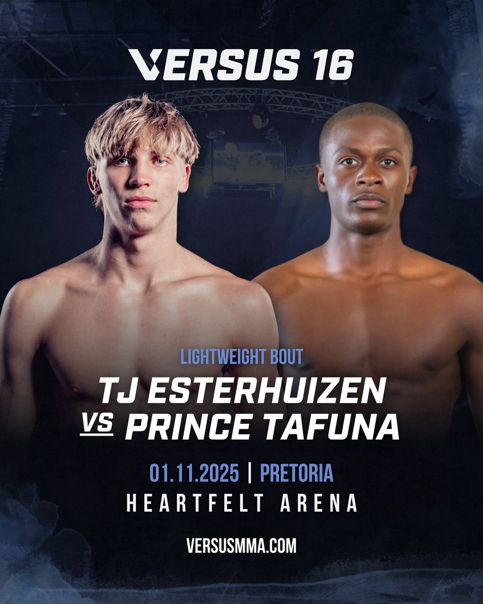 The BATTLE of two nations!
SA protege TJ Esterhuizen  takes on the prince from Zambia <a href="/PrinceTafuna/">Prince Tafuna</a> 
Early bird tickets are on sale RIGHT NOW!
itickets.co.za/events/483796