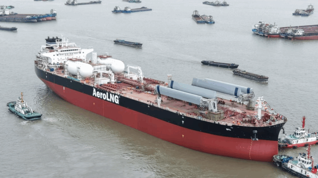 OE_greenmarine's tweet photo. BAR Technologies and Union Maritime secure double approval for dual-fuel LNG tanker duo fitted with WAPS
https://t.co/E6W8NdRA2z
#maritime #shipping #LR2tankers #dualfuel #LNG #tanker #windpropulsion #decarbonization https://t.co/t6gIhZhQbO
