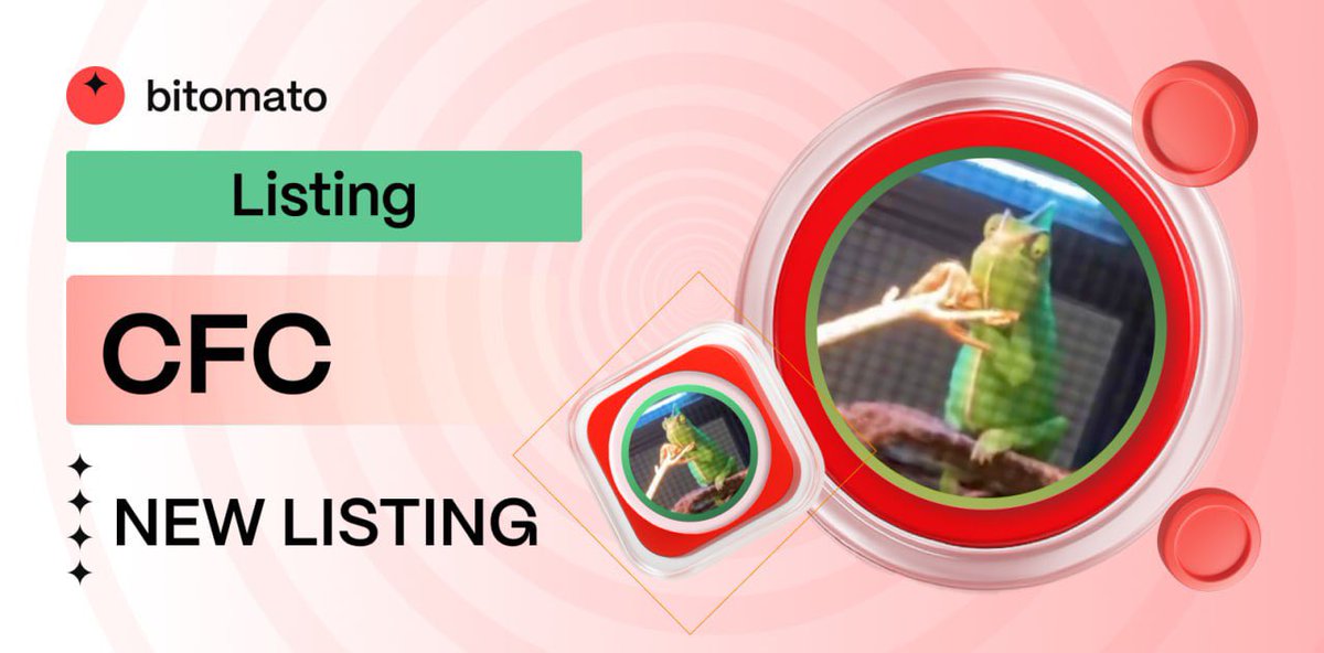 🌍 $CFC is listed on Bitomato!

👉 Register now: bitomato.com/?referral=5cae…

Meet WhereChalino — more than a project, it’s a mission. Our goal is to build a global educational ecosystem that gives every child, no matter where they are, access to inspiring, life-changing learning