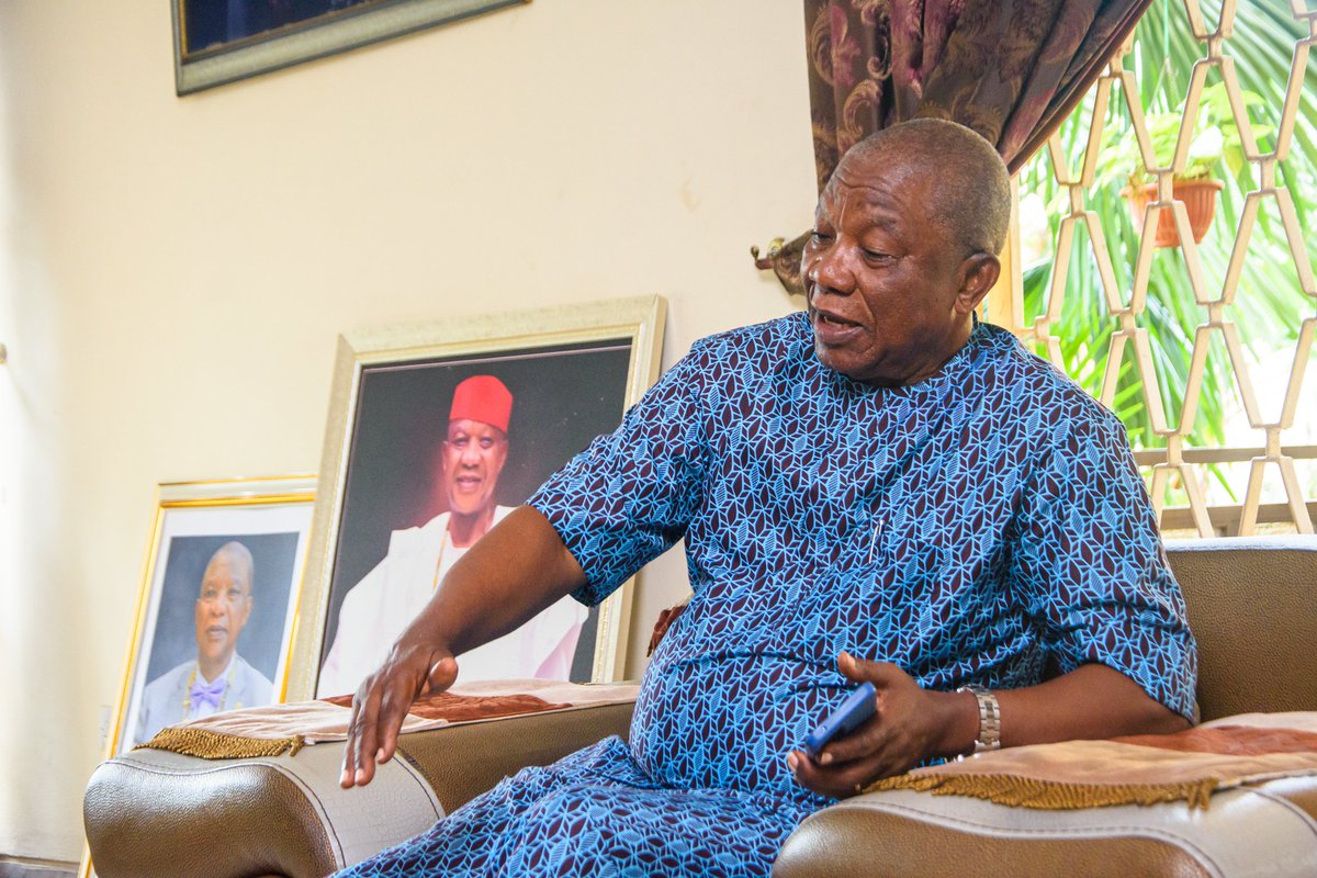 sebisworldwide's tweet photo. In anticipation of SEBIS 2025, we visited Mazi Sam Ohuabunwa to learn from his leadership & expertise for South-East growth. Register @https://tix.africa/sebis2025
#SEBIS #RemakingThePowerhouse
#SouthEast
#Sebissummit
#alaigbo https://t.co/2uLpCdFA1r