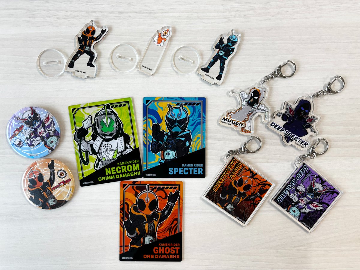 ⋰ 『#仮面ライダーゴースト』より 👻グラフアート商品が本日発売