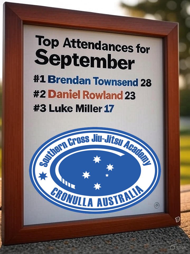 Congrats Brendan &amp; Daniel - only 2 to crack the 20 classes for the month! 
#bjj #bjjaus #bjjaustralia #bjjsydney #bjjnsw #cronulla #sutherlandshire #mma #mixedmartialarts #judo #grappling #jiujitsu #brazilianjiujitsu #wrestling #novauniao #nswbjj #everydayporrada #martialarts