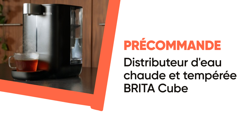 Fnac's tweet image. #Précommande🍶☕️Découvrez le nouveau BRITA Cube : l’innovation pour une eau chaude ou tempérée à la demande. Précommandez dès maintenant pour une expérience de boisson optimale !👉urlr.me/dKRCVr