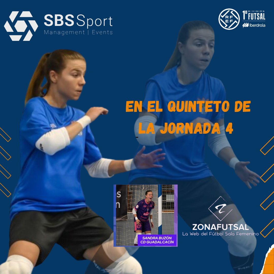 SBS Sport (@_sbs_sport) on Twitter photo 1ª ᴅɪᴠɪsɪᴏ́ɴ (ғ)
𝙎𝙖𝙣𝙙𝙧𝙖, portera de <a href="/GuadaFSF/">Guadalcacin FSF</a>, en el quinteto de la 𝗝𝗼𝗿𝗻𝗮𝗱𝗮 4 de <a href="/infozonafutsal/">ZonaFutsal</a>.
➕ℹ️ sport-sbs.com/representados/…
#sbsplayers | <a href="/sandra_8BC/">Sandra Buzón Camus</a> 1ª ᴅɪᴠɪsɪᴏ́ɴ (ғ)
𝙎𝙖𝙣𝙙𝙧𝙖, portera de <a href="/GuadaFSF/">Guadalcacin FSF</a>, en el quinteto de la 𝗝𝗼𝗿𝗻𝗮𝗱𝗮 4 de <a href="/infozonafutsal/">ZonaFutsal</a>.
➕ℹ️ sport-sbs.com/representados/…
#sbsplayers | <a href="/sandra_8BC/">Sandra Buzón Camus</a>