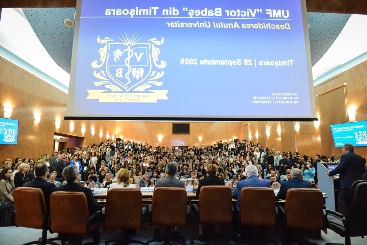 La 80 de ani de existență a universității noastre, ceremonia festivă a reunit studenți, părinți și profesori, marcând nu doar începutul unui nou parcurs educațional, ci și prezentarea investițiilor majore în infrastructura universității.

youtu.be/qxXX_uJJ2jw