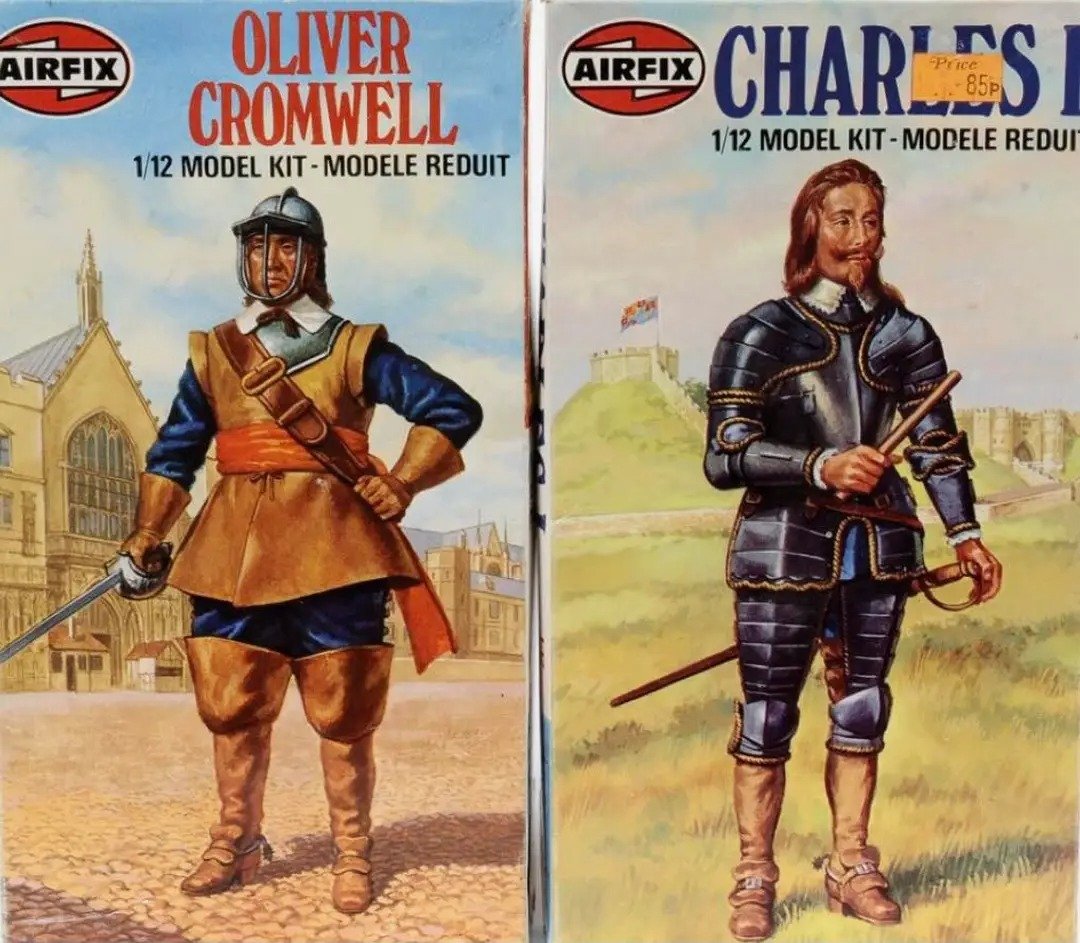 MattTay74784525's tweet image. Big fan of these box arts, particuarly that Cromwell is in front of Westminster Hall, which encompassed his entire off-battlefield life. #history #models #art