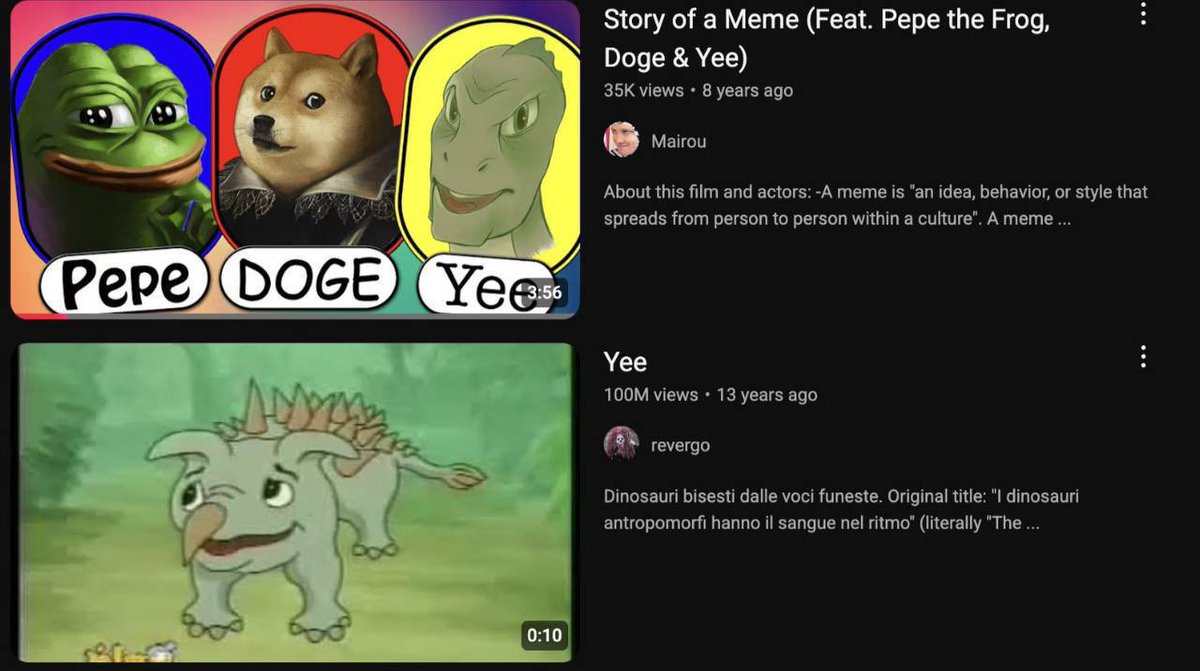 $YEE is the one and only beta play from $PEPE and $DOGE it is just the question if the right people pick up this narrative

But if they do then it will do 2-4billion this cycle. 

0x9ac9468e7e3e1d194080827226b45d0b892c77fd