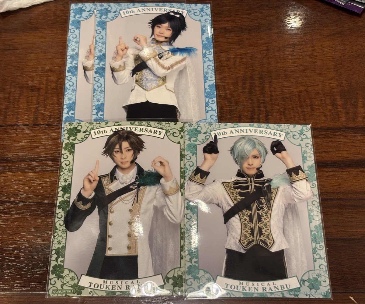 刀ミュ シブツタ 衣裳展 入場特典 目出度歌誉花舞 十周年祝賀祭 鶴丸国