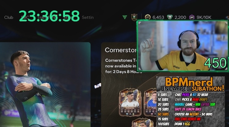 BPMnerd's tweet image. 0 Bronze players - Low coins... NO TRADING...❌
Pre Order FC points = DRAFT 👇
We need something special... GRIND! 👷♂️
Twitch.tv/BPMnerd