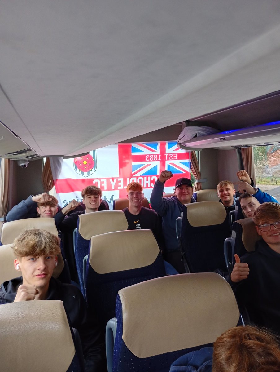 Chorley awaydays tweet media