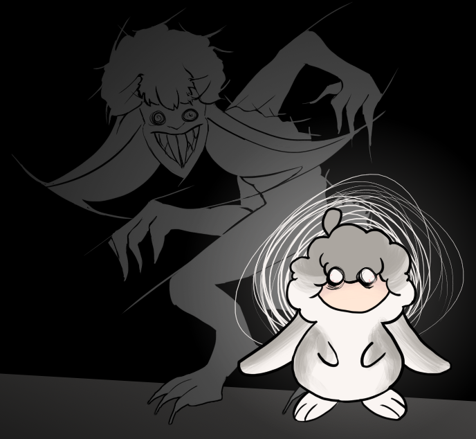 Primera entrada del <a href="/BlastyBunny/">BunnyBlasty 🐇💀 - Horror vtuber</a> #Bunnythepyoms Día 1: Covejos

Cuando vi el aspecto de los covejos me dieron la idea de hacer una temática de gremlin (no me importa de que sea una película navideña) e hice un covejo con un terrible secreto
