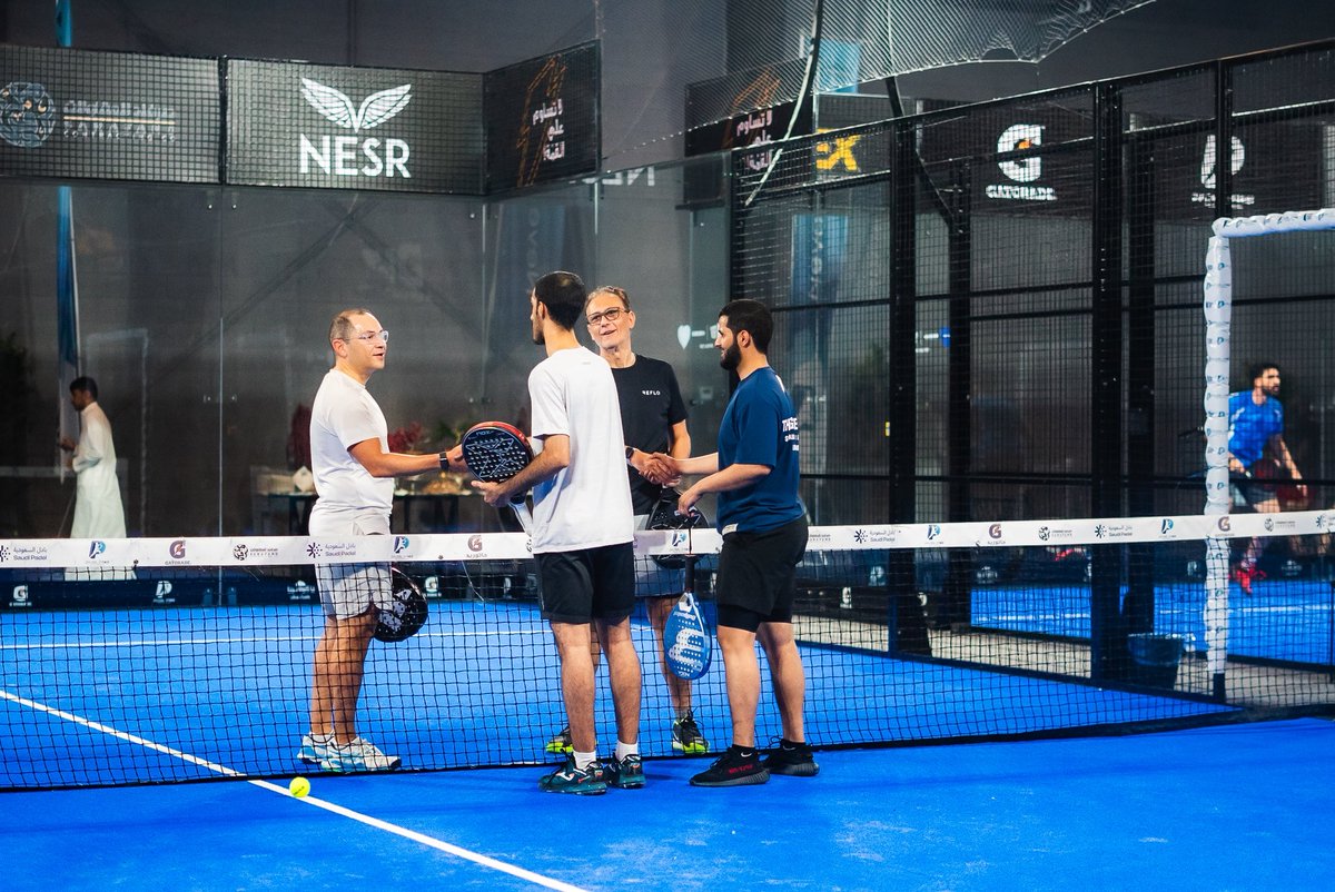 #SPE_KSA celebrated Saudi National Day with a Padel Tournament by the Social Responsibility Committee! 32 players joined for a day of fun, competition, and teamwork. 
Congratulations to the winners! 
🥇 Ibrahim Al-Arnaout &amp; Abdullah Alfaraj
🥈 Naif Alhadrami &amp; Abdulrahman Al-Yami
