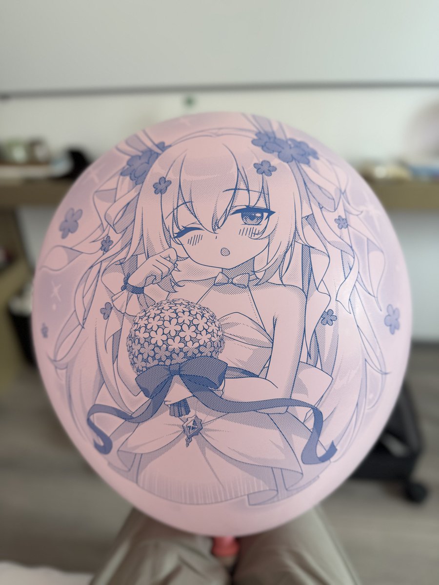 Chirry0v0's tweet photo. 和@CuiJobs 一起充了可爱的气球 https://t.co/jHvFa2Uzo9
