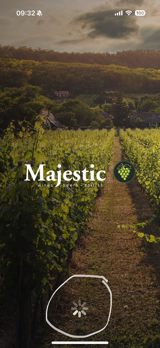 Hey <a href="/majesticwine/">Majestic Wine</a> is your app down? Trying to amend my Lock it In order and all I get is this pesky wheel spinning and spinning