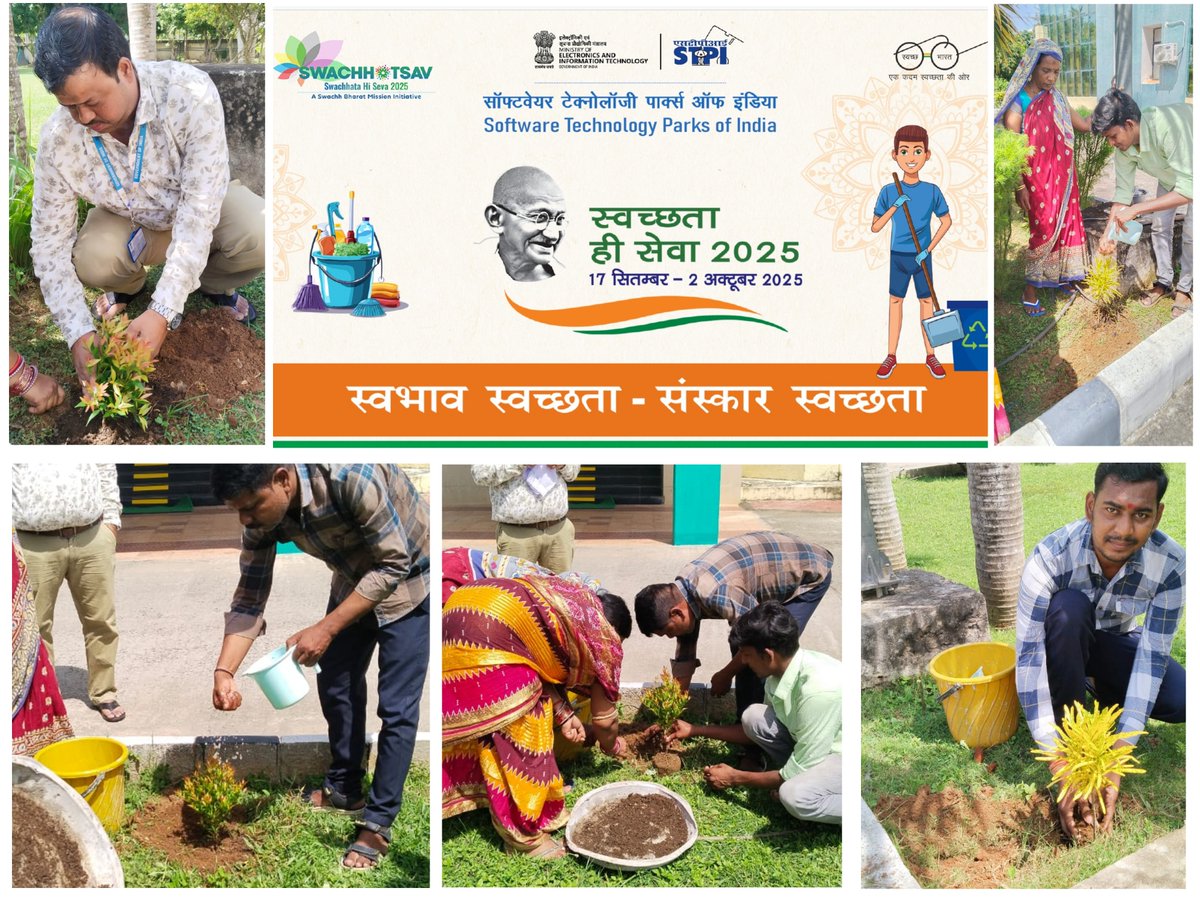STPI Bhubaneswar (@stpibbsr) on Twitter photo 🌱 STPI-Bhubaneswar Directorate (<a href="/stpibbsr/">STPI Bhubaneswar</a>) proudly organized “Ek Ped Maa Ke Naam” – a Mass Plantation Drive 🌳.
Over 110 saplings were planted, each representing love & gratitude towards mothers while nurturing a greener tomorrow. This drive reflects our commitment towards 🌱 STPI-Bhubaneswar Directorate (<a href="/stpibbsr/">STPI Bhubaneswar</a>) proudly organized “Ek Ped Maa Ke Naam” – a Mass Plantation Drive 🌳.
Over 110 saplings were planted, each representing love & gratitude towards mothers while nurturing a greener tomorrow. This drive reflects our commitment towards