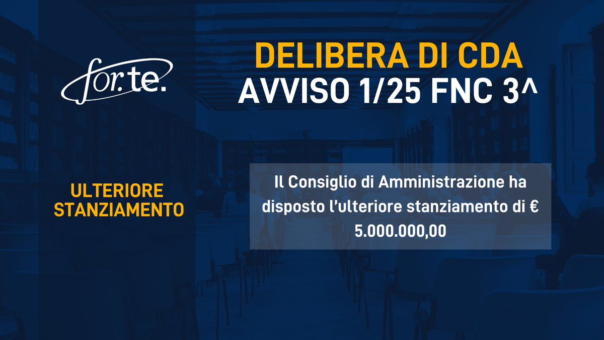 Fondo For.Te tweet media