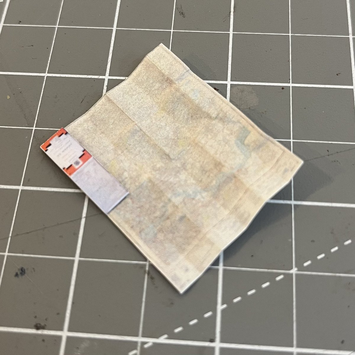 Made myself a tiny map. Actually not a bad size at 1/24 scale.